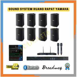 Paket Sound System Ruang Rapat Speaker Yamaha - 100M2